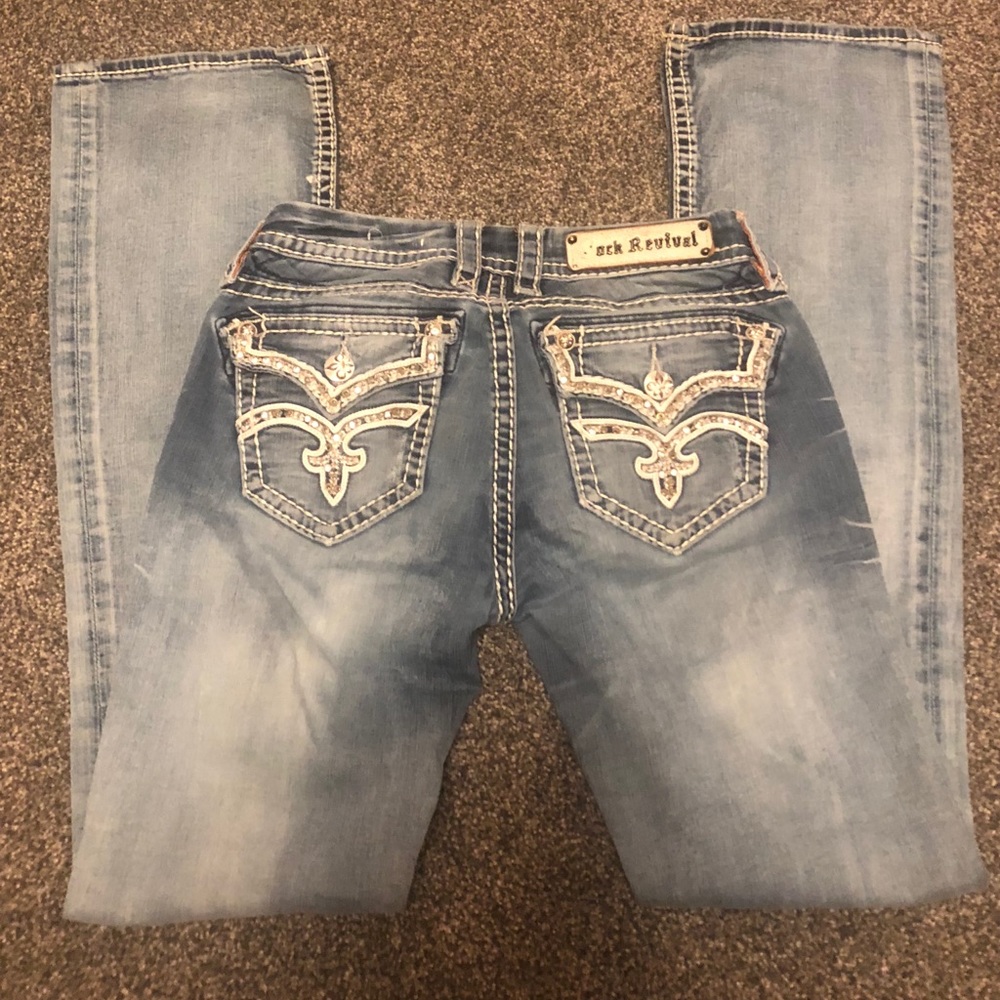 Rock revival boot cut jeans size 27